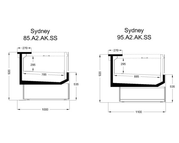 SYDNEY SS.FG / Self Services Flat Glass - Görsel 2