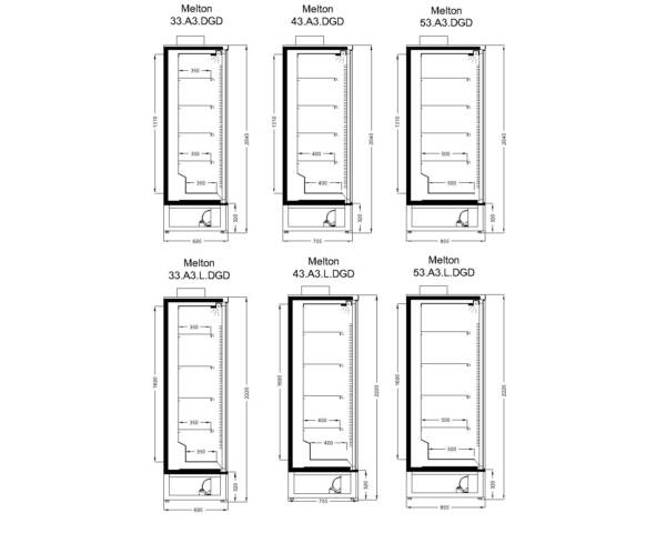 Melton DGD / Double Glass Door - Görsel 2