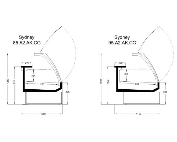 SYDNEY CG / Curved Glass - Görsel 2